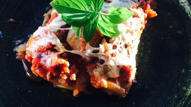 Рецепт Запеканки из баклажана и картофеля с фаршем