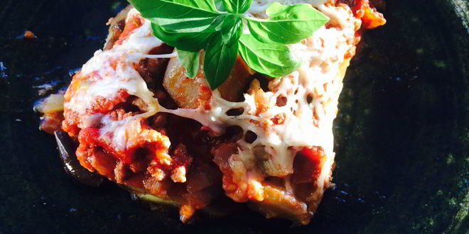 Рецепт запеканки из баклажана и картофеля с фаршем