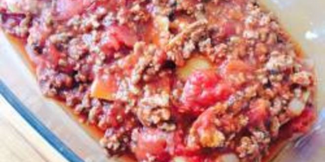 Рецепт запеканки из баклажана и картофеля с фаршем