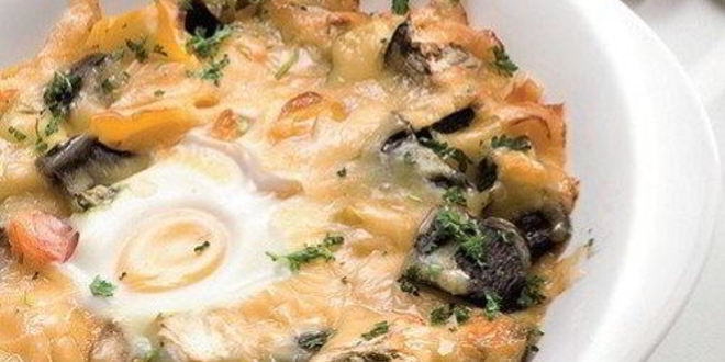 Рецепт запеканки из грибов и овощей