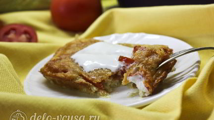 Рецепт Запеканки из кабачков, помидоров и сыра