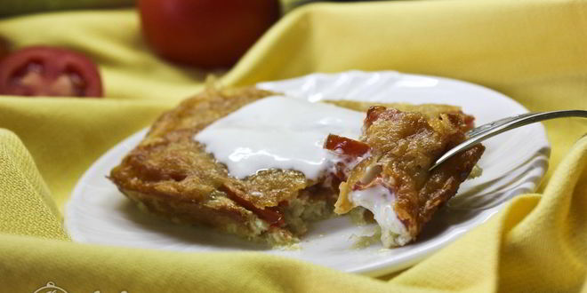 Рецепт запеканки из кабачков, помидоров и сыра