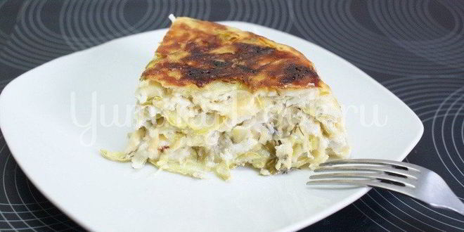 Рецепт запеканки из кабачков в мультиварке