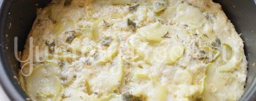 Шаг 4: запеканки из кабачков в мультиварке