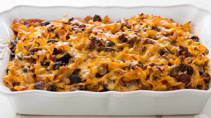 Рецепт Запеканки из лапши и фарша