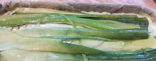 Шаг 13: запеканки из лосося с кабачком и пореем