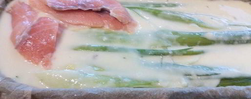 Шаг 14: запеканки из лосося с кабачком и пореем