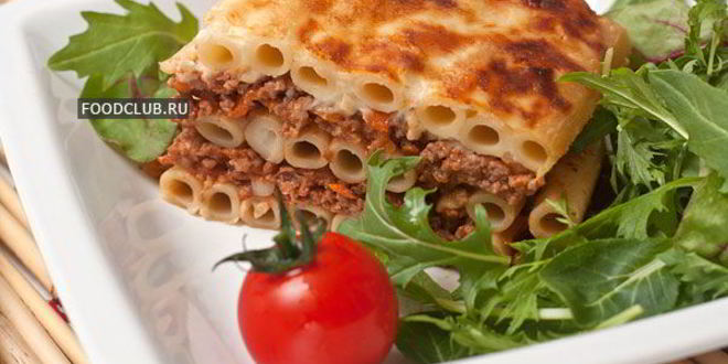 Рецепт запеканки из макарон с фаршем