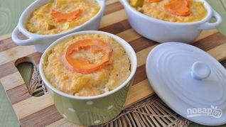 Рецепт Запеканки из пшенной крупы веганская