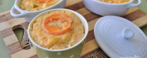 Шаг 4: запеканки из пшенной крупы веганская