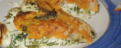 Шаг 9: запеканки из рикотты со сладким картофелем и шалфеем