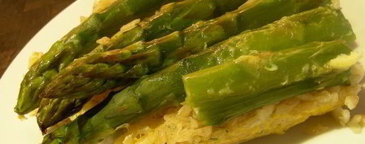 Шаг 9: запеканки из риса и спаржи