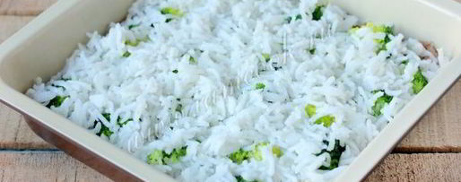 Шаг 4: запеканки из риса с фаршем и брокколи