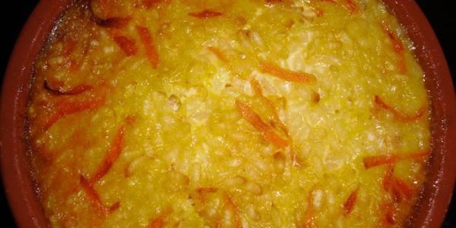 Рецепт запеканки из риса с морковью