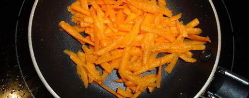 Шаг 2: запеканки из риса с морковью