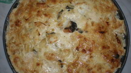 Рецепт Запеканки из риса с рыбой