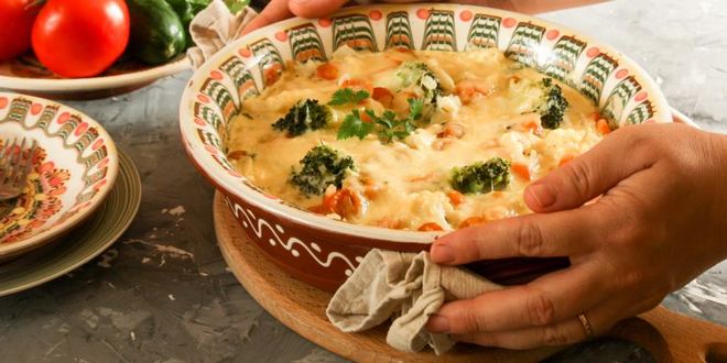 Рецепт запеканки из цветной капусты и брокколи