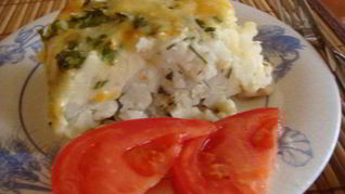 Рецепт Запеканки из цветной капусты с курицей