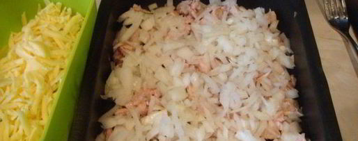 Шаг 2: запеканки из цветной капусты с курицей