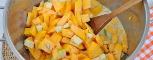 Шаг 4: запеканки из тыквы с манкой