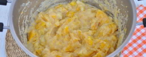 Шаг 5: запеканки из тыквы с манкой