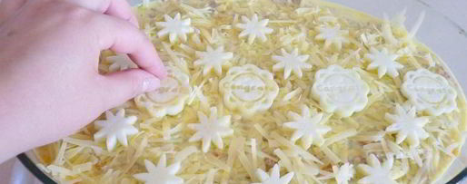 Шаг 4: запеканки кабачковой с мясом