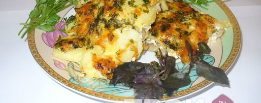 Шаг 2: запеканки картофельной с грибами