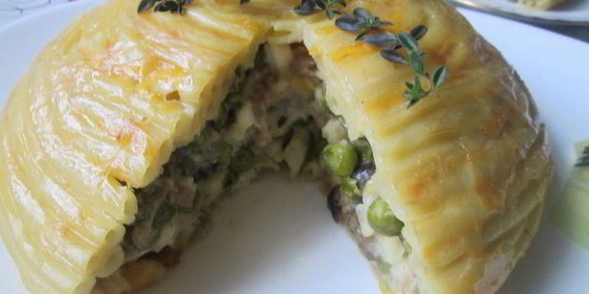 Рецепт запеканки купол из макарон