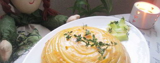 Шаг 6: запеканки купол из макарон