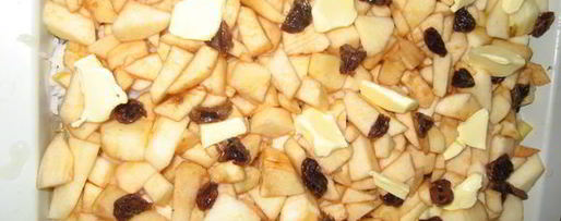 Шаг 3: запеканки рисовой с тыквой, яблоками и изюмом