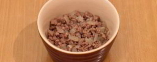 Шаг 14: запеканки с баклажанами и фаршем с соусом бешамель