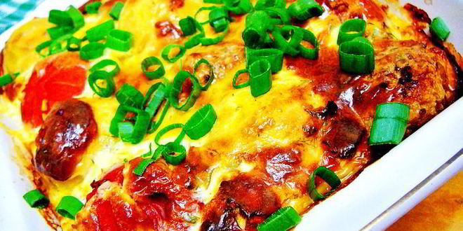 Рецепт запеканки шарики под сырным соусом