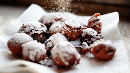 Рецепт Жареных яблок в тесте