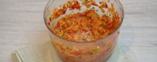 Шаг 1: аджики абхазской классической