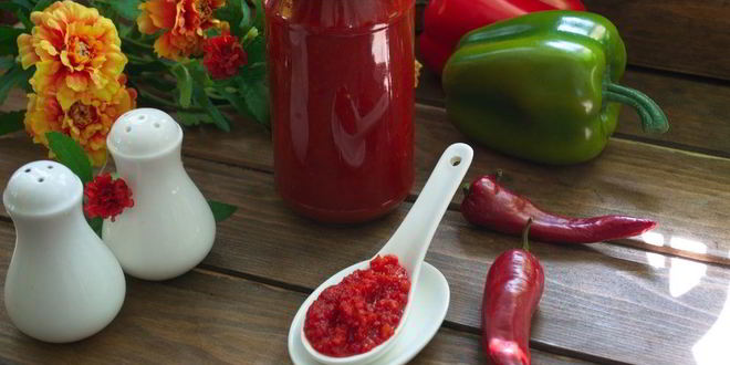 Рецепт аджики из болгарского перца без помидоров