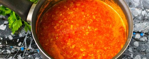 Шаг 4: аджики из кабачков пальчики оближешь