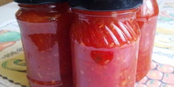 Рецепт аджики из красной смородины на зиму