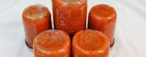 Шаг 2: аджики из помидорчиков на зиму