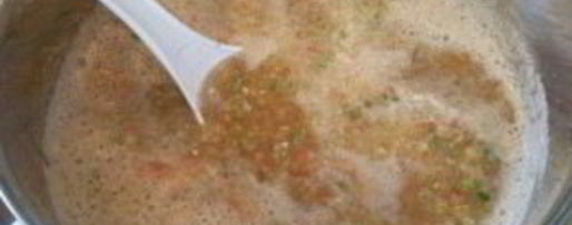 Шаг 2: аджики из помидоров и чеснока