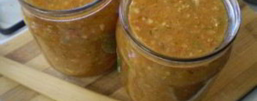 Шаг 8: аджики из помидоров и перца с чесноком