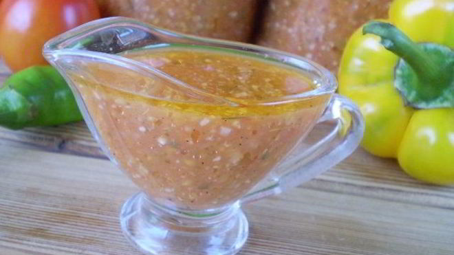 Рецепт Аджики из помидоров на зиму с варкой