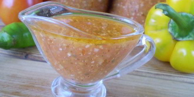 Рецепт аджики из помидоров на зиму с варкой