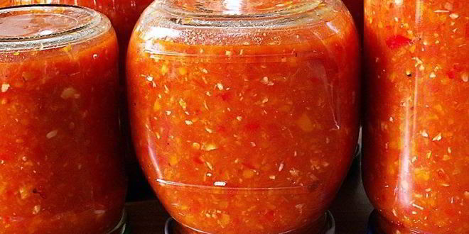 Рецепт аджики из помидоров на зиму