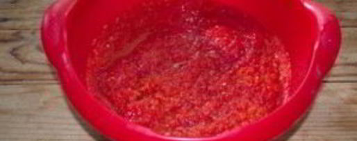 Шаг 1: аджики из сладкого перца