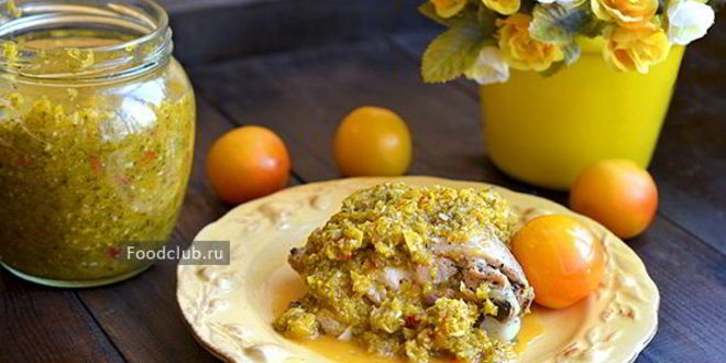 Рецепт аджики из слив