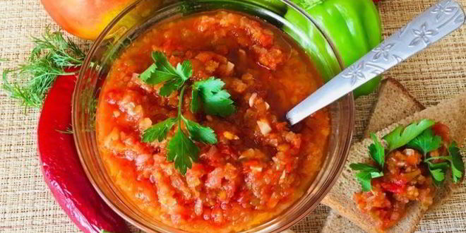 Рецепт аджики мягкой