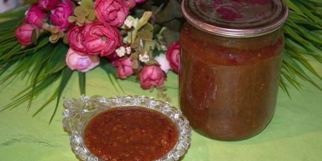 Рецепт аджики на закатку