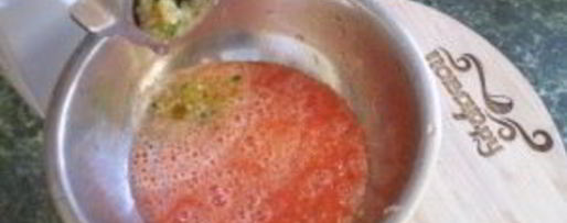 Шаг 4: аджики острой из помидоров и чеснока