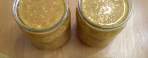 Шаг 9: аджики острой из помидоров и чеснока