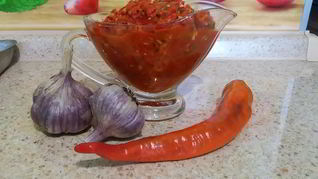 Рецепт Аджики Остринка